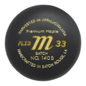 Marucci Francisco Lindor Pro Maple Wood Baseball Bat: MVE3LINDY12-MBK/BK 11 Marucci Francisco Lindor Pro Maple Wood Baseball Bat: MVE3LINDY12-MBK/BK - Image 9