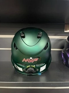 Null MVP Adjustable Batting Helmet β Matte Green 5 Null MVP Adjustable Batting Helmet β Matte Green - Image 3