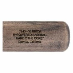 M^Powered H2TC™ Pro Birch Wood Baseball Bat: H2TC243B -Youth Baseball Sales Store 2acc 11 21 m powered h2tc pro birch wood baseball bat h2tc243b 35265 5 s