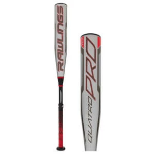 Rawlings Quatro Pro -10 USA Baseball Bat: US1Q10 3 Rawlings Quatro Pro -10 USA Baseball Bat: US1Q10