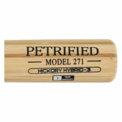 BamBooBat Petrified Hickory/Bamboo Composite Wood Baseball Bat: PET-HGBN271TG -Youth Baseball Sales Store 2f2e 05 22 bamboobat petrified hickory bamboo hybrid wood baseball bat pet hgbn271tg 35519 4 s