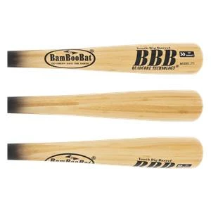 BamBooBat Youth Big Barrel Bamboo Wood Baseball Bat: YBB-HBBN 4 BamBooBat Youth Big Barrel Bamboo Wood Baseball Bat: YBB-HBBN - Image 2