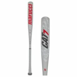 Marucci CAT7 Silver BBCOR Baseball Bat: MCBC72S