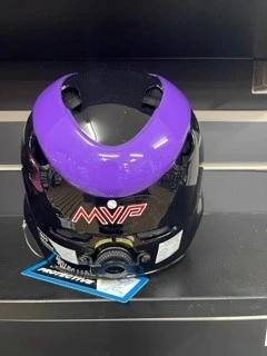 Null MVP Adjustable Batting Helmet β Black / Purple 4 Null MVP Adjustable Batting Helmet β Black / Purple - Image 2