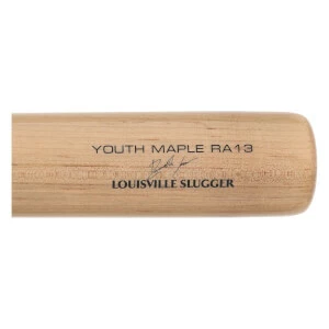 Louisville Slugger Prime Ronald Acuna Jr. Maple Wood Youth Baseball Bat: WBL2700010 6 Louisville Slugger Prime Ronald Acuna Jr. Maple Wood Youth Baseball Bat: WBL2700010 - Image 4