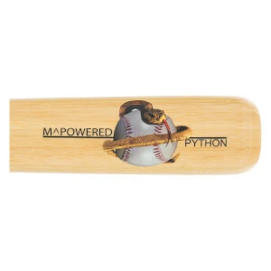 M^Powered Python Bamboo Wood Youth Baseball Bat: PYMBY 6 M^Powered Python Bamboo Wood Youth Baseball Bat: PYMBY - Image 4