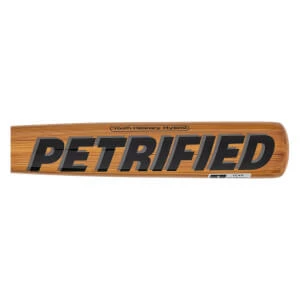 BamBooBat Petrified Hickory/Bamboo Youth Wood Baseball Bat: HBBGY-PET 6 BamBooBat Petrified Hickory/Bamboo Youth Wood Baseball Bat: HBBGY-PET - Image 4