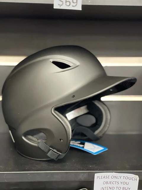 Null MVP Adjustable Batting Helmet β Matte Black 5 Null MVP Adjustable Batting Helmet β Matte Black - Image 3