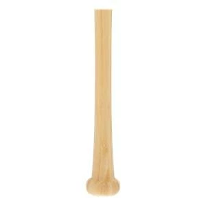 BamBooBat Bamboo Wood Youth Baseball Bat: YHNBB100D Natural/Black 8 BamBooBat Bamboo Wood Youth Baseball Bat: YHNBB100D Natural/Black - Image 6