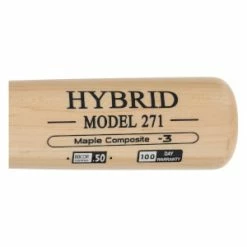 BamBooBat Maple/Bamboo Composite Wood BBCOR Baseball Bat: HBBN271-HY -Youth Baseball Sales Store ebe3 05 22 bamboobat maple bamboo hybrid wood baseball bat hbbn271 hy 35516 4 s