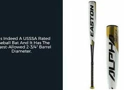 Easton Alpha 360 -8 USSSA Baseball Bat: SL20AL8 -Youth Baseball Sales Store mqdefault 221