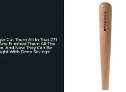 Louisville Slugger Genuine Series 3 C271 Maple Wood Baseball Bat: WBL2517010 -Youth Baseball Sales Store mqdefault 657