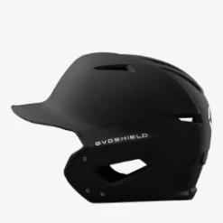 Null EvoShield XVT™ BATTING HELMET – MATTE FINISH Black -Youth Baseball Sales Store xvt matte3