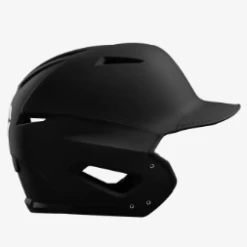 Null EvoShield XVT™ BATTING HELMET – MATTE FINISH Black -Youth Baseball Sales Store xvt matte4
